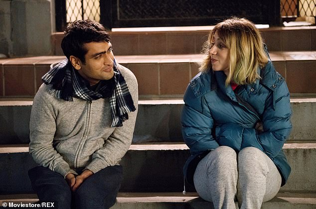 Five years after the couple relocated to Los Angeles, they both co-wrote the screenplay to the 2017 movie The Big Sick - which is based on their own personal love story (seen above)