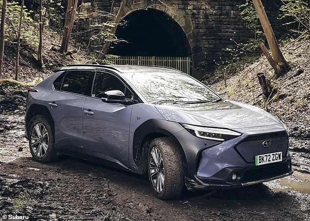 The Subaru Solterra is the sister EV to the Toyota bZ4X. While they're pricey new, used values have taken a tumble in the last 12 months