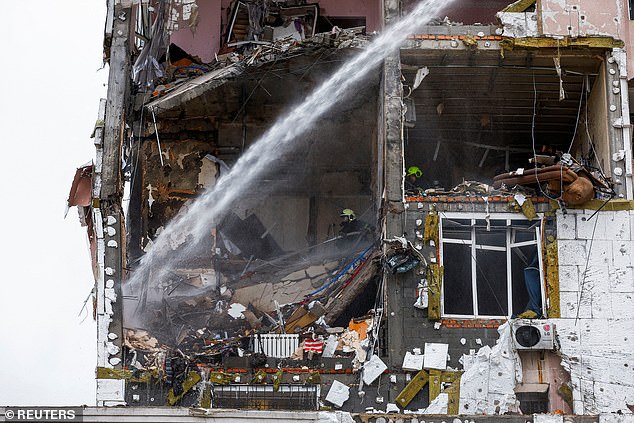 The onslaught came after Trump warned that Ukraine's leader would need to convince him at the summit, saying: 'We'll see what he's got,' as pressure mounts to end the war