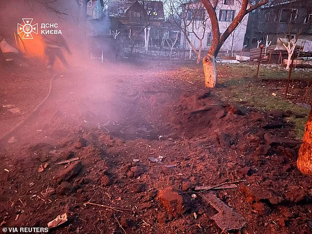 The escalation came as Zelensky prepared to travel to the United States for Sunday's meeting with Trump - talks now overshadowed by fresh Russian accusations and renewed bombardment