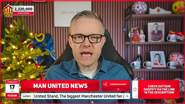 The likes of Mark Goldbridge (above) and Angry Ginge now shape the conversation for millions of younger viewers, who would rather digest sports content through social media