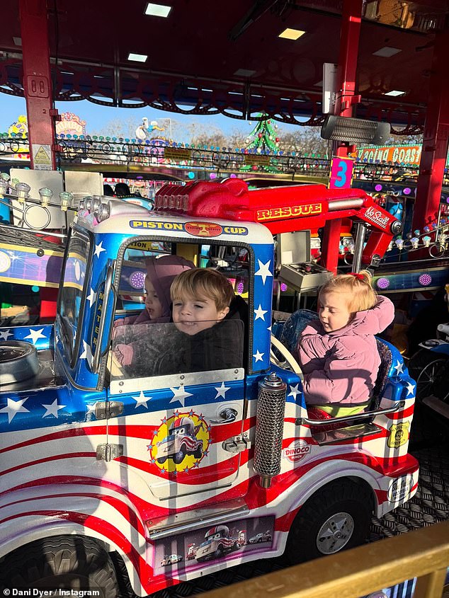 She captioned the festive photo dump: 'December moments✨✨'