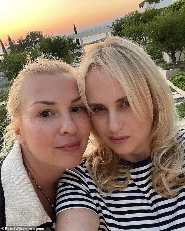 Rebel finally found her happy ending with partner Ramona Agruma