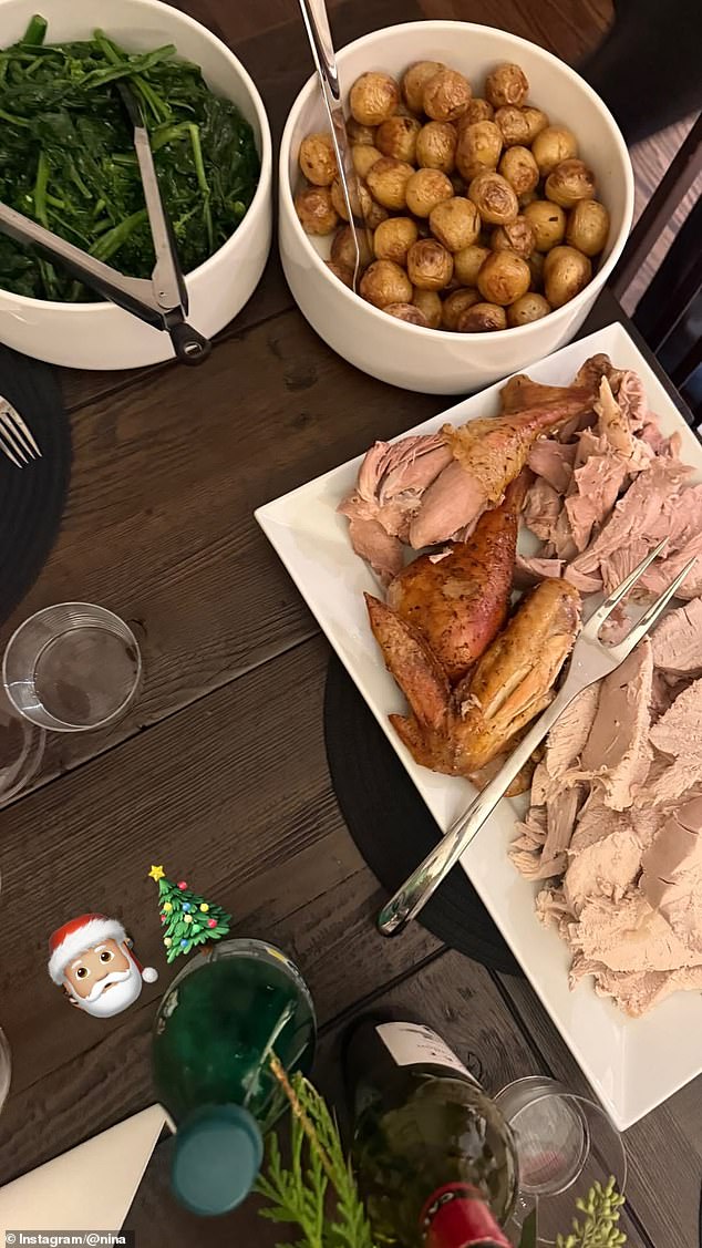 Classic sides like potatoes and green beans made it feel just like being at home