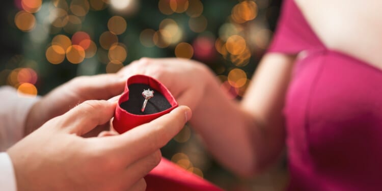 Woman’s decision to give away her engagement ring on Facebook leads to ‘meaningful and special’ Christmas proposal