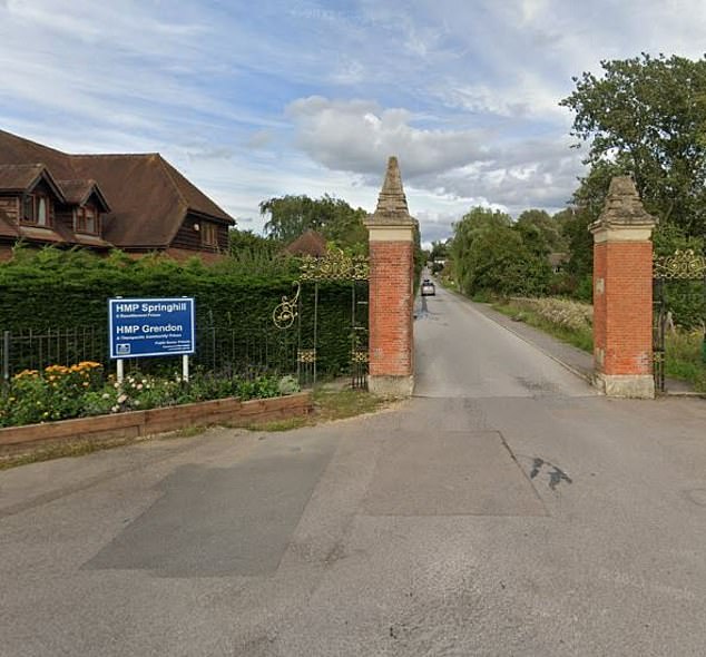 Police said Elmi absconded from HMP Springhill, near the village of Grendon Underwood, overnight from on Thursday into Boxing Day