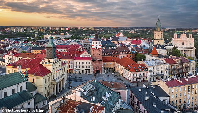 Lublin in eastern Poland where Mr  Warchol, a 30-year-old translator and english teacher, has lived since 2016