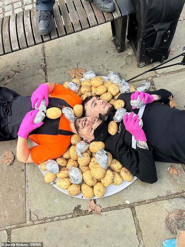 Brothers Jacob and Harley have no plans to hang up their aprons and have ambition to make Spud Bros a global brand