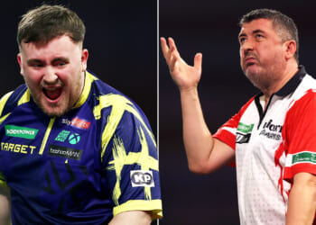 Luke Littler crushes Mensur Suljovic with best ever World Darts average and just three legs dropped