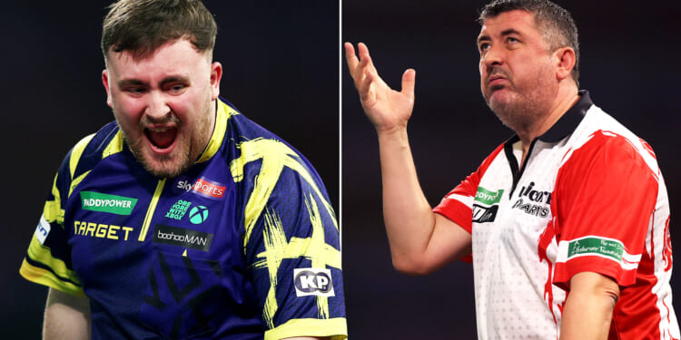Luke Littler crushes Mensur Suljovic with best ever World Darts average and just three legs dropped