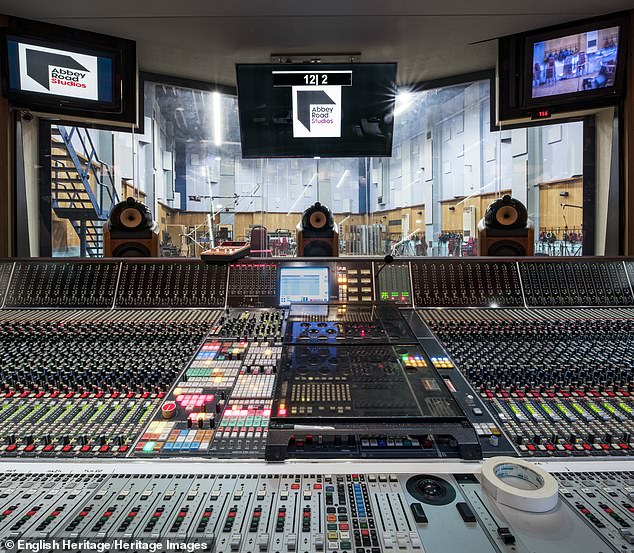 Abbey Road Studios, which is just around the corner from Sir Paul's house which he purchased in 1965 for £40,000