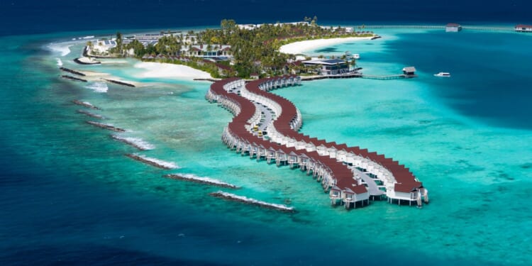 Snorkelling with sharks and dining underwater makes a sister getaway to the Maldives truly special