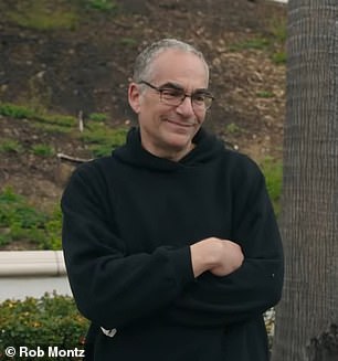 Highlands Palisades resident Alan Feld said he discovered the fire near his home around 10.30am