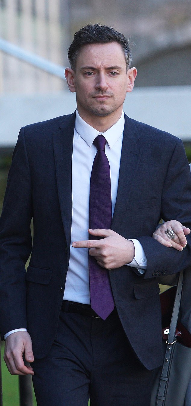 Morton appears in court in 2018. He was placed on the sex offenders register and ordered to complete community service but was spared jail