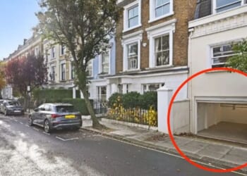 Single parking space in west London hits the market for jaw-dropping £300,000
