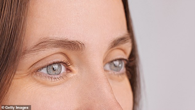 Currently nearly 600,000 people are waiting for specialist eye care on the NHS with a third waiting longer than the 18-week target time (file photo)