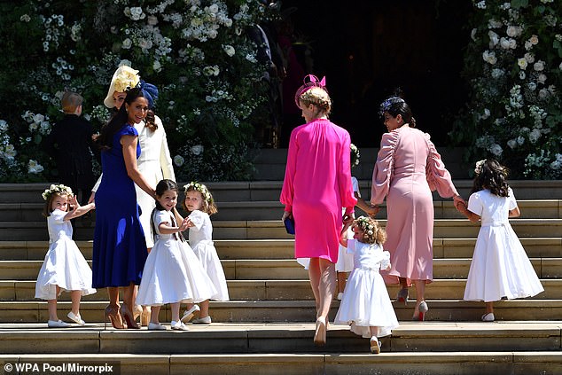 Ben and Jessica attended the royal wedding in 2018, with their sons Brian and John serving as page boys and daughter Ivy as one of Meghan’s flower girls