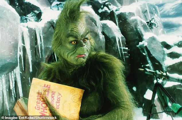 Jim, 63, portrayed the iconic green-furred Christmas-hating character in 2000 film How the Grinch Stole Christmas.