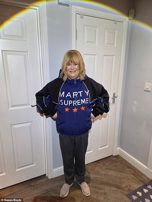 She was moved by the unexpected shout-out from one of the world's biggest stars and shared a gushing Instagram post in response, later confirming she had received her Marty Supreme jacket