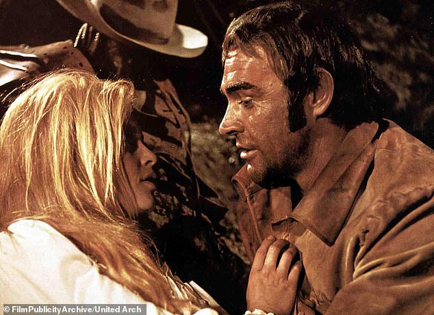 Bardot is said to have rejected Sean Connery's advances while the duo filmed 1968 Western movie Shalako, with the actress telling Vanity Fair he came into her bed 'stark naked except for his socks'