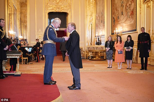 Morris was awarded an MBE for services to cricket and charity by King Charles in late 2022