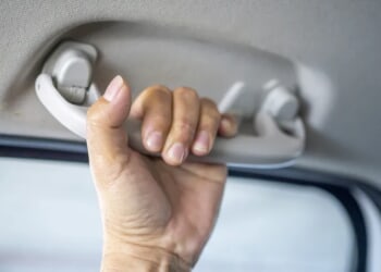 Drivers are only just realising the grab handles inside your car have a secret purpose