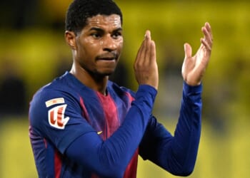 Barcelona fans vote on whether to sign Marcus Rashford permanently as he continues to star on loan from Man Utd
