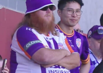 Barmy Army take over another sporting event after England's Ashes Test finishes early