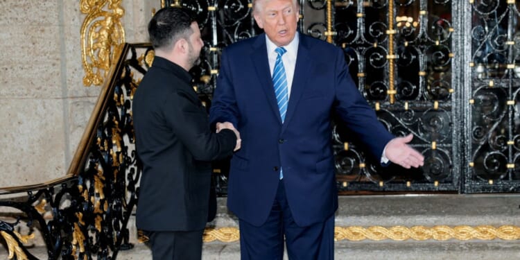 Trump and Zelensky meet for Ukraine peace talks after Don's 'very productive' call with Putin moments before meeting