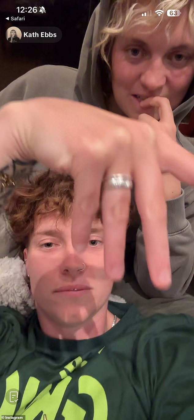 Meanwhile Kath is also in a new relationship with love Tilly Lucas-Rodd and the pair are already engaged after they took to Instagram earlier this month to show off their rings
