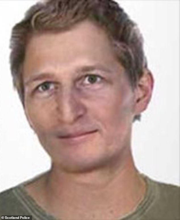 Police Scotland released this aged progressed image to give an indication to what Sandy may look like now ¿ almost half a century on from when he went missing