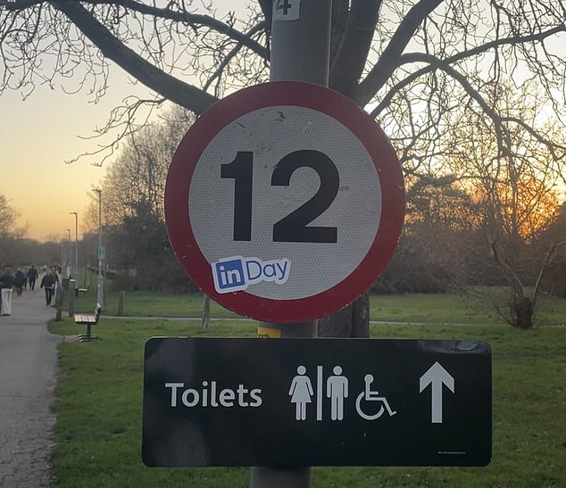 12mph signs have been put up by Wandsworth Council who have fined a man £50 for cycling 16mph in the area