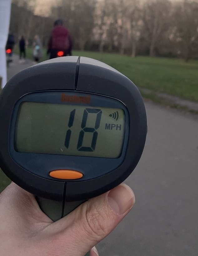 'A lot do go fast and people use it as a cut through on longer journeys rather than going out for a walk or a relax', resident Dee Kelly said