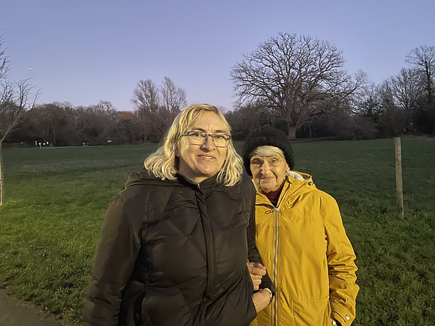 Margaret Kowalik walks the route every day with her 97-year-old grandmother and says it can be dangerous