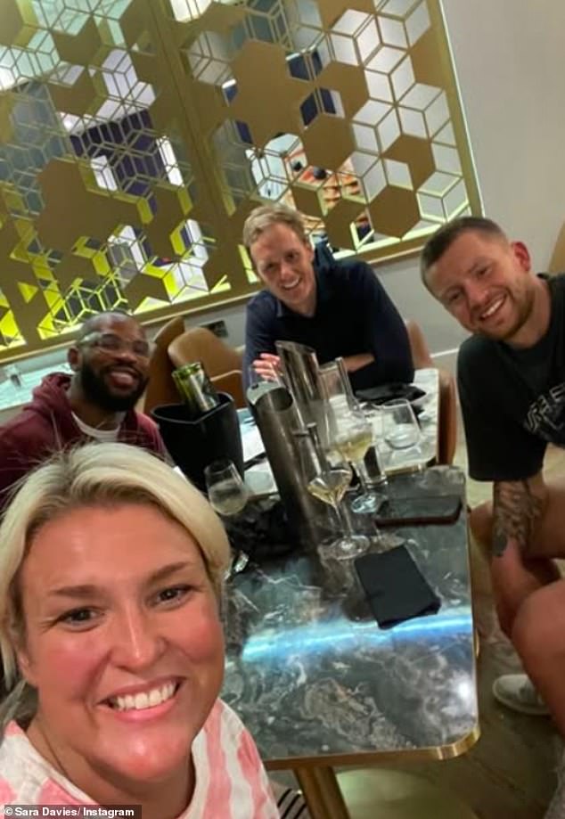 She shared pictures of them together over the years