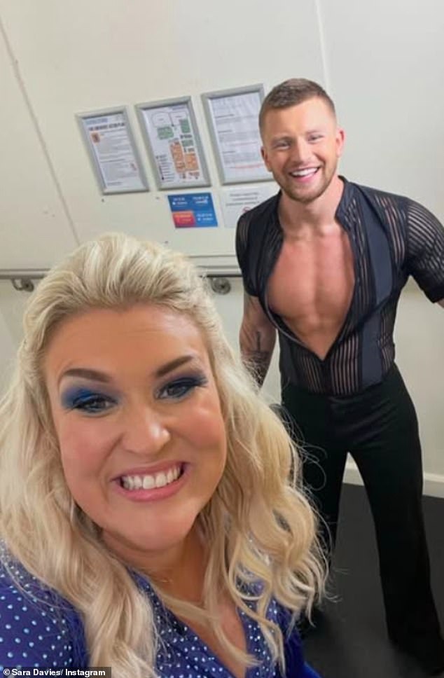 She added: 'It was such a special day. Simon and I had the best time, the service was beautiful - and I'm sure you'll not be surprised to hear me say, it was hands down the best wedding food I've ever had'