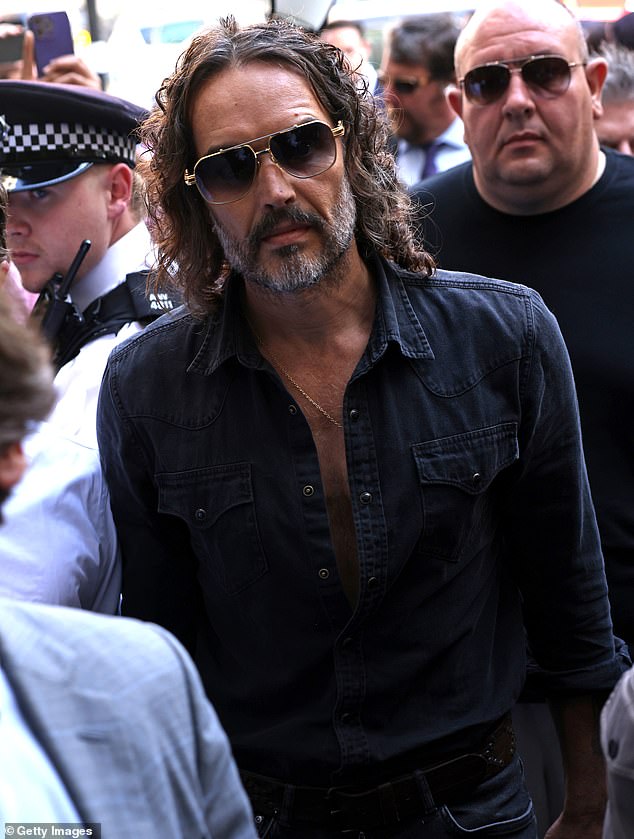 Comedian and actor Russell Brand has arrived at court to face rape and sexual assault charges