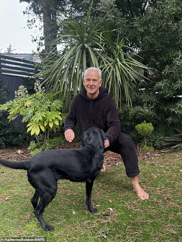 Mr Howarth was taken to hospital where doctors implanted a defibrillator near his heart