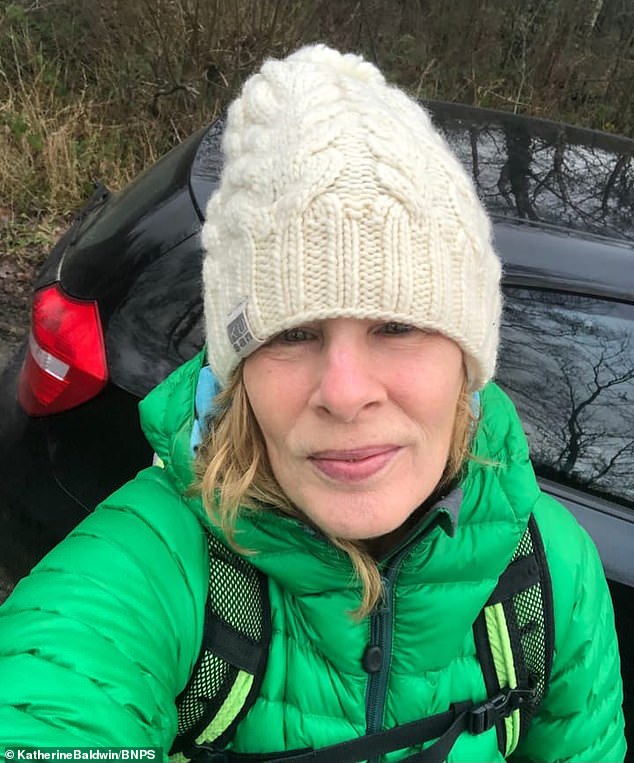 Claire Dashwood was walking with her partner when she spotted Beau next to Mr Howarth