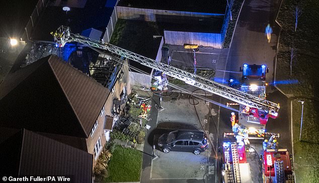 An investigation into the cause of the fire is currently ongoing