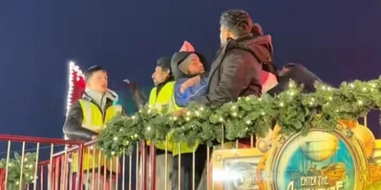 More Winter Wonderland chaos as footage shows staff clashing with riders in Boxing Day brawl