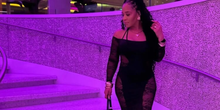 Gogglebox star, 46, wows in see-through lace dress as she straddles co-star husband on racy night out