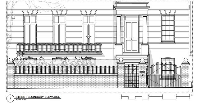 Plans submitted to the council appear markedly different to what has been installed