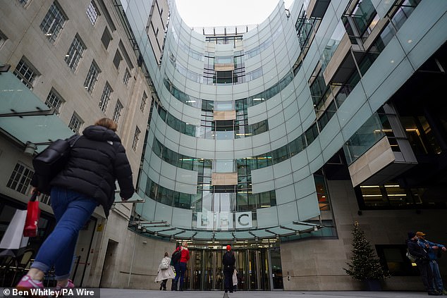 A view of BBC Broadcasting House in central London where Dame Jenni Murray used to work