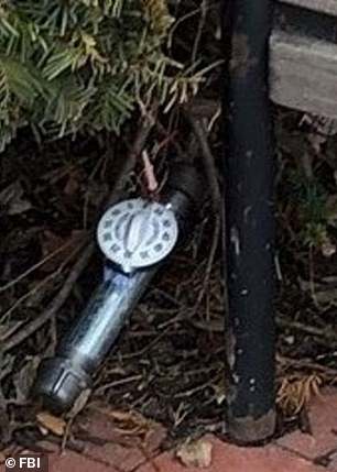 The pipe bombs were located the following day