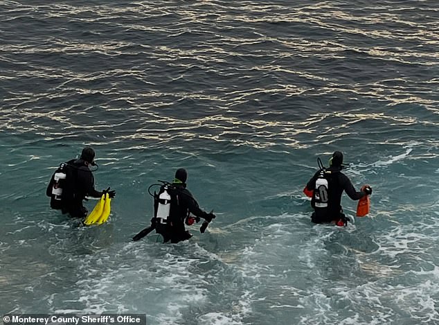 Search teams scoured the water near where Fox went missing hoping to recover her body