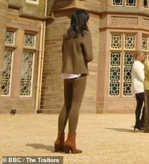 ¿I try and wear clumpy footwear to add to it. It gets a bit flamenco. Alan recently said I walk around the table like a cart horse, and he¿s bang on'