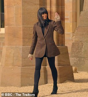 We can reveal that the pair of boots Claudia wore for the first three series, and that she wears again in the first episode of the fourth series, were from Saint Laurent and cost £975