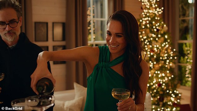 Fans were shocked to learn that Meghan films her show at a property a few miles away from her own mansion, after she promised viewers an intimate glimpse into life 'at home with Meghan'