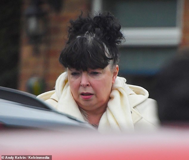 Adam's 'distraught' mother Caroline was spotted the day after her son got married without her in attendance